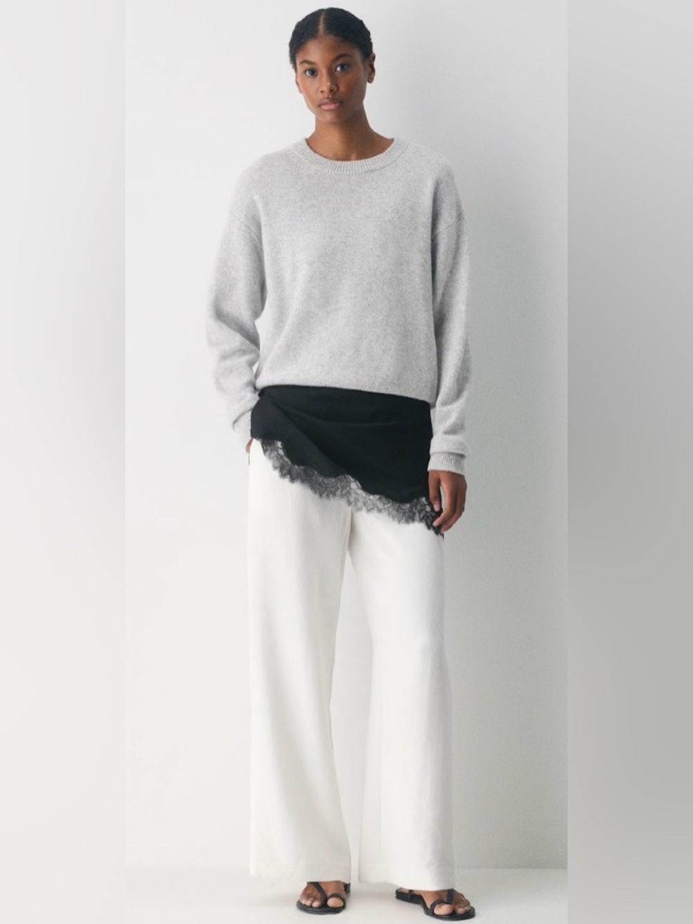 Aritzia Lodge Pants Crepette Light Birch Women’s Size Small Brand New